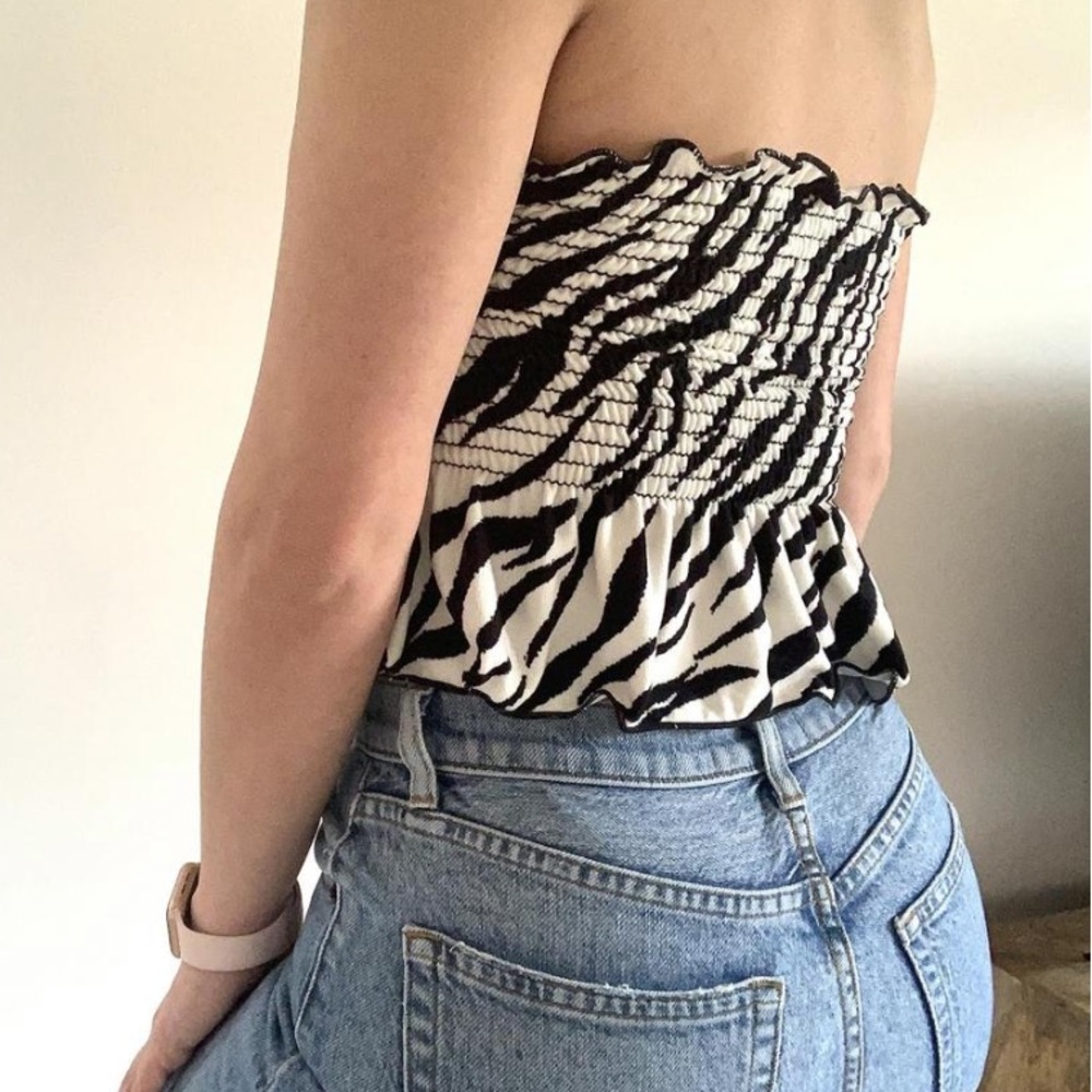 Zebra Print Top - Picture 3 of 5
